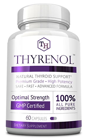 Thyrenol ingredients bottle
